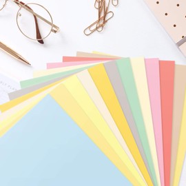 8.5 x 14” Pastel Color Paper – Great for Cards and Stationery Printing | Legal, Menu Size | Lightweight 20lb Paper | 100 Sheets | Goldenrod