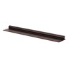 CRL Bronze Sliding Glass Door Replacement Rail - 96 in