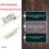KOTARBAU® Toilet Mortice Lock 78 x 55 mm Door Lock