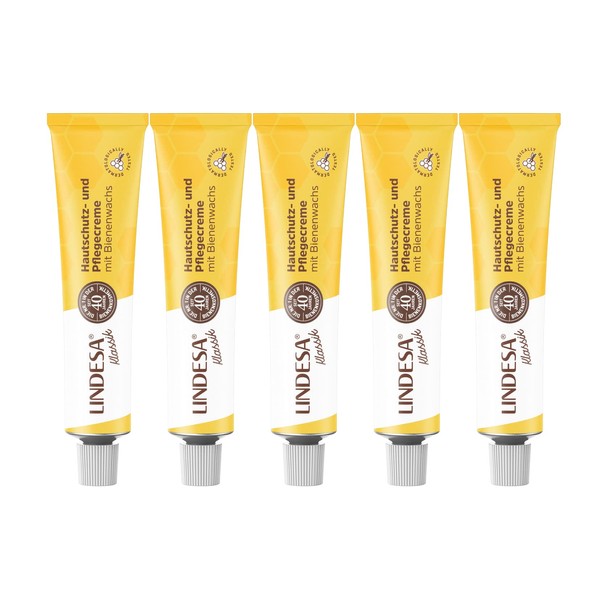 Lindesa Cream, Hand Cream, 5 x 50 ml, Dr. Matzel