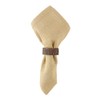 Park Designs Bark Edge Wood Napkin Ring Set of 4