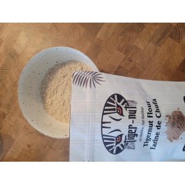 Tiger-Nut Organic Tigernut Flour, Non-GMO, Vegan, Gluten-Free, Nut-Free 500 Gram