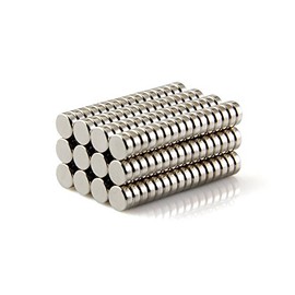 Magnetastico® | 10 pieces 20x5 mm disc neodymium magnets N52 | Very strong magnets | Neodymium super magnet Pinboard magnet Permanent magnet Whiteboard magnet