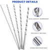 5 Pcs 150mm Extra Long Wood Drill Bits - Speed