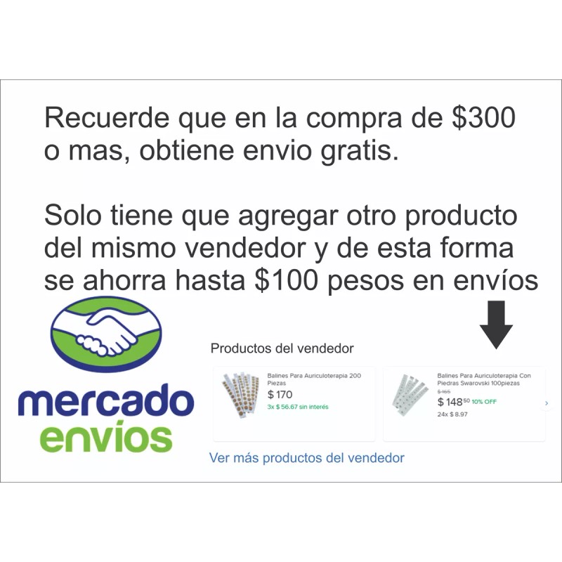 Balines Para Auriculoterapia 500 Piezas