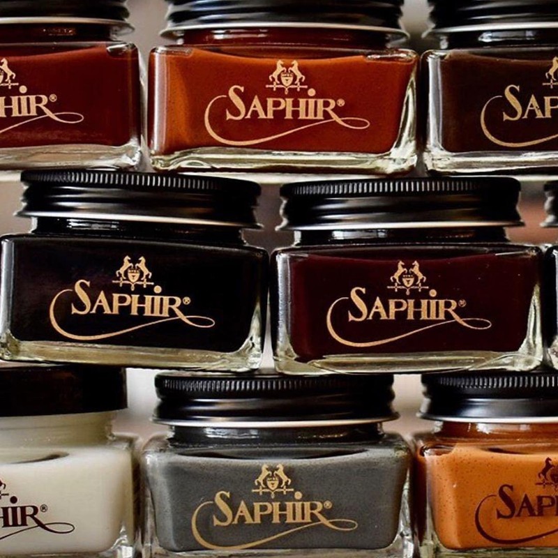 SAPHIR Medaille d'Or Pommadier Cream 75ml – Natural Cream Leather