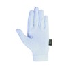 AK Cotton Grip Horse Riding Gloves AKRS-8485 (S, White)
