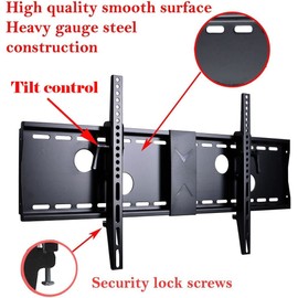 VideoSecu Tilt Low-Profile TV Wall Mount Bracket for Sharp LC-42D72U LCD 42 inch Flat-Panels HDTV TV Max Loading Capacity up to 165lbs MP502B