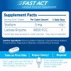 Lactaid Fast Act Lactose Intolerance Caplets 60 Count Travel Packs