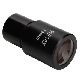 WF10X 18mm Wide Angle Eyepiece with Scale for Clear Bright Images, Durable, Protects Eyesight
