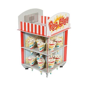 Movie Party Treat and Popcorn Stand - 24 Cones Included - Party Supplies