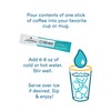 Cameron's Coffee Cold Brew Instant Single Serve Sticks, Vanilla Bean,