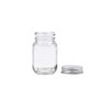 U Pack 2oz Mason Jar with Silver Lid for Honey