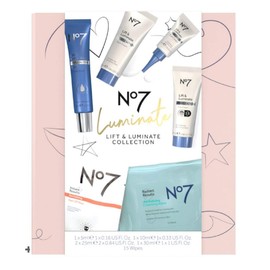 No7 The Best Of Lift & Luminate Collection Day/Night/Eye Cream Serum Mask Cleansing Water