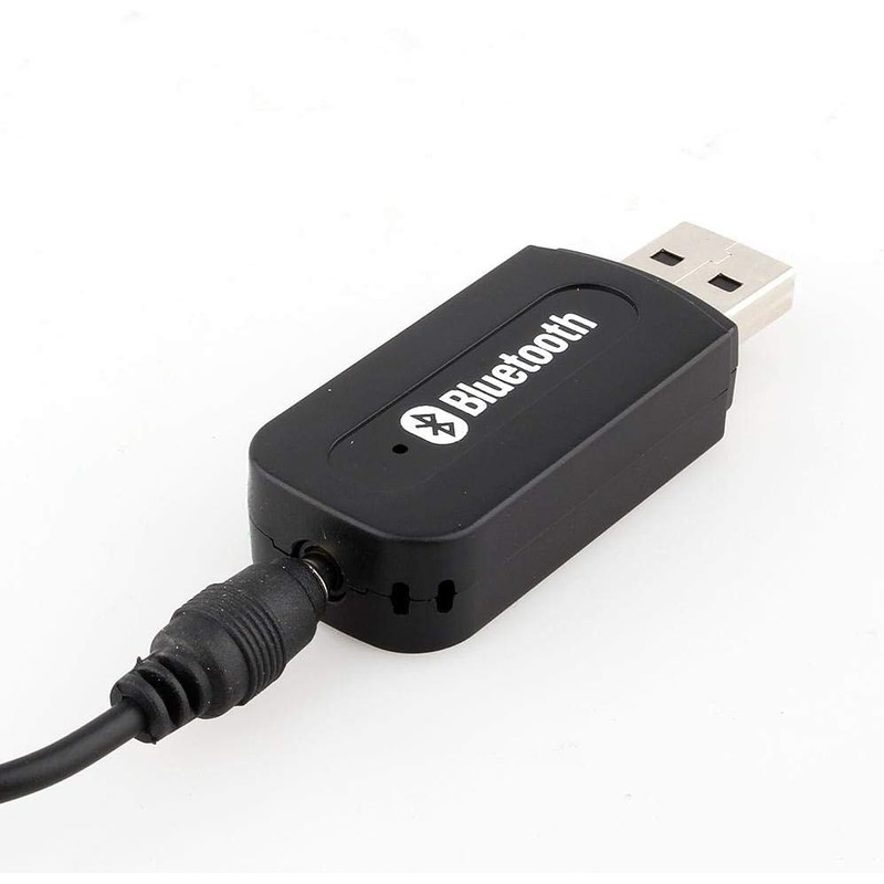 3.5mm to USB Bluetooth Receiver Adapter for Seamless Audio Streaming
