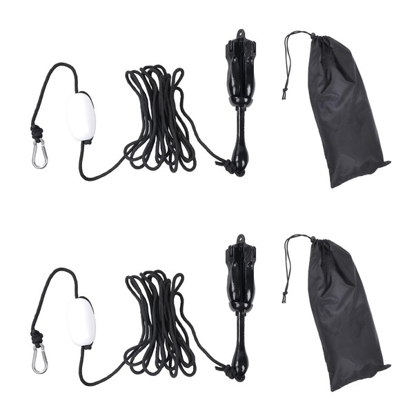 waltyotur 2 Pack 5.5 lb Marine Kayak Folding Grapnel Anchor