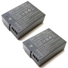 For Leica 2x Li-ion Battery Pack For Leica V-Lux4 V-LUX (TYP 114) Q (TYP 116) Q-P Digital
