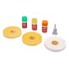 Amtech E2610 3 Piece metal polishing set
