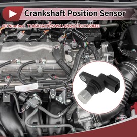 HEROFFIX 1 Pc Crankshaft Position Sensor for Kubota L3240 L3540 L4740 Engine Crank CKP Sensor No.T106032270 Black Metal Plastic