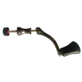 Fishing Rotating Reel Handle, Fishing Reel knob Power Handle, All-Metal Metal arm Grip for Spinning Reel Replacement Grip Parts, Middle Size Type 1000-4000