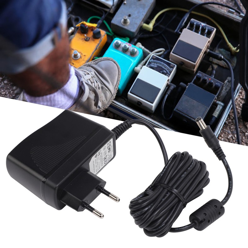 Guitar Pedal Power Adapter DC9V 2A Effect Pedal Power Supply
