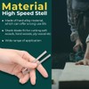 20 PCS Reversible Electric Planer Blades 82mm, Durable Stainless Steel