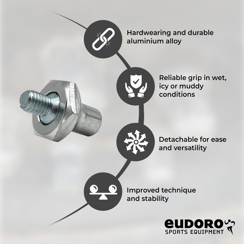 Mountain Bike & Cyclocross Mud Shoe Toe Studs/Spikes - Universal