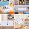 5 Row Trading Card Storage Box, 1 Pack Cardboard Storage