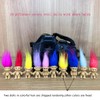 Yintlilocn 16 piezas de mini muñecas troll, mini figuras de