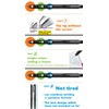 Signo RT1 Retractable Gel Ink Pen, Ultra Micro Point 0.28mm,