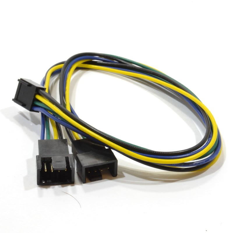 kenable PWM Fan Splitter Cable 4 Pin Plug to Twin