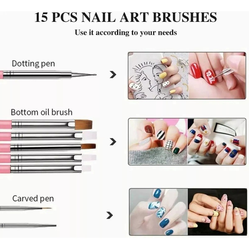 QDS BEAUTY Kit Uñas Lámpara Uv Led Drill Taladro Y