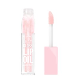 Rimmel Oh My Gloss! Lip Oil 005 Pink Sugar, Juicy Shine, Hydrates & Naturally Plumps, Moisture Boost, Vitamin E, Replenishes & Restores the Lips, Coconut Oil, Non-Sticky, Vegan & Cruelty Free