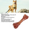 Dog Bone Toy Simulation Bite Resistant Teeth Grinding Bacon Flavor