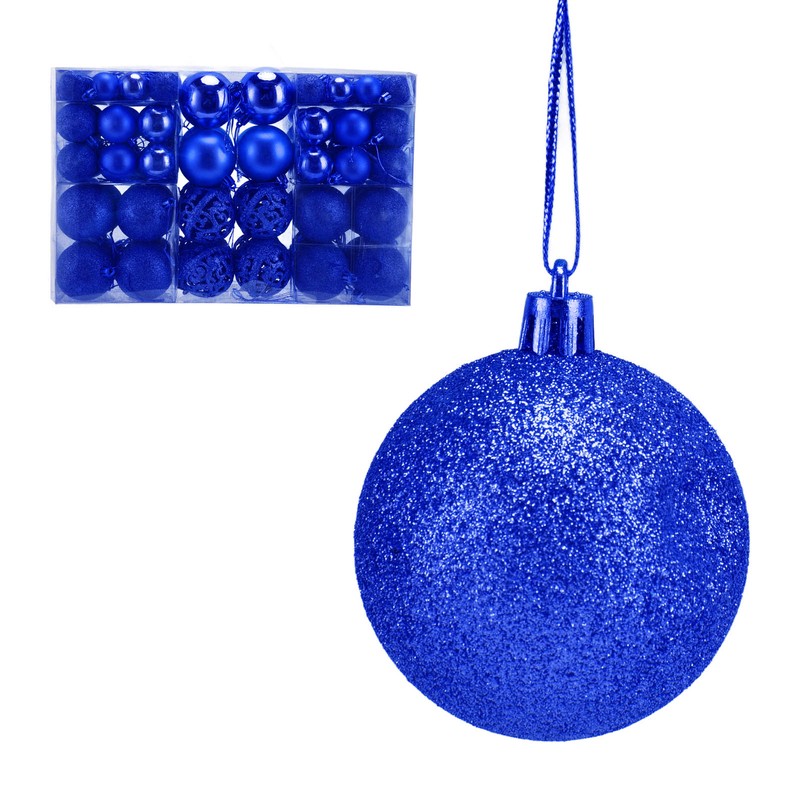 100pcs Christmas Ball Ornaments Shatterproof Hanging Balls for Christmas Tree