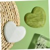 Minkissy Natural Jade Scraper for Face and Eye Massage Heart