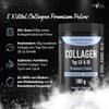 Collagen Powder, 500 g, Bioactive Collagen Hydrolysate Peptides, Protein Powder,