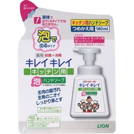 Kirei Kirei Medicated Kitchen Foam Hand Soap Replacement, 6.1 fl oz (180 ml) x 3 Pieces