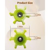 6303-0007-P Polyurethane Impeller with O-Ring & 4 Pcs LGlycerin Grease