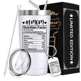 SpenMeta Gifts for Mom - Birthday Gifts for Mom from Daughter, Son - Funny Christmas Presents for Mother, Mothers Day Gift - 20oz Vacuum Insulation Mom Tumbler