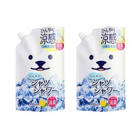 Tokiwa Shokai Cooling Shirt Shower Refill, 13.5 fl oz (400 ml), Set of 2