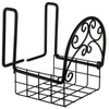 Wonderjune 2 Pack Hose Holder Wall Mount with Tool Storage