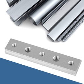 Risegun T-Rail Groove Mitre Rail Jig, 100MM/200mm/300MM/450Mm Aluminum Alloy 30/45 Type T Slot Mitre Track Jig T Screw Authority Slot (100mm T-Slider)