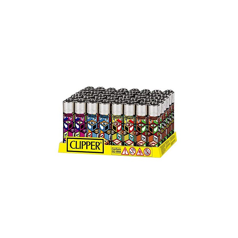 Clipper Large Lighters from the Clipper Collection, Pack of 48