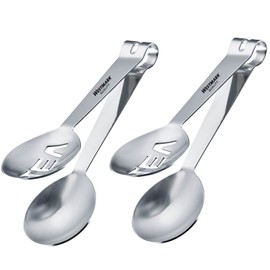 Westmark Teatime 158422E3 Set of 2 Tea Bag Tongs / Press / Mini Squeezer Length 12 cm Stainless Steel