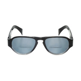 Calabria 4370SB Pilot BiFocal Reading Sunglasses 2.00 Grey/Smoke Men Women Bi-Focal Sun Glasses Readers Trendy Vintage Style