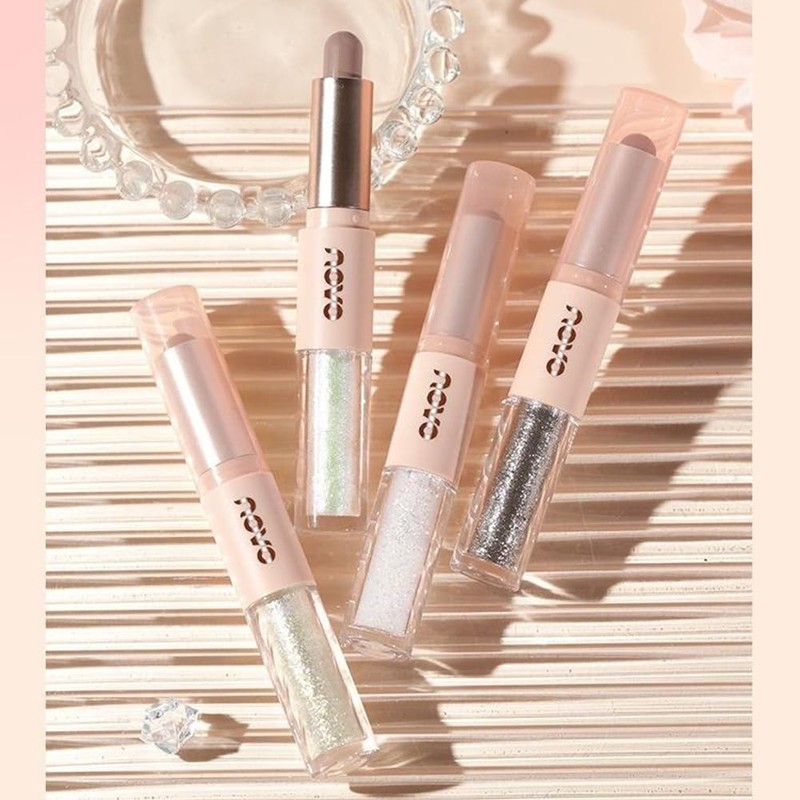 NOVO Galaxy Diamond Smart Double Head Eyeshadow Pencil Contour Pen