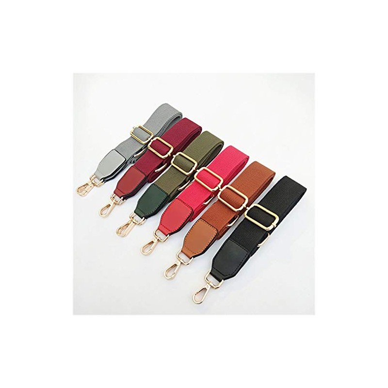 ZOONAI Canvas Crossbody Shoulder Bag Strap Wide Handbag Purse Strap