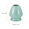 sourcing map 2pcs Ceramic Chasen Stand 72mm Matcha Whisk Holder
