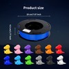 12 Pack 3D Printer Filament 1.75mm PLA 3D Printing Filament